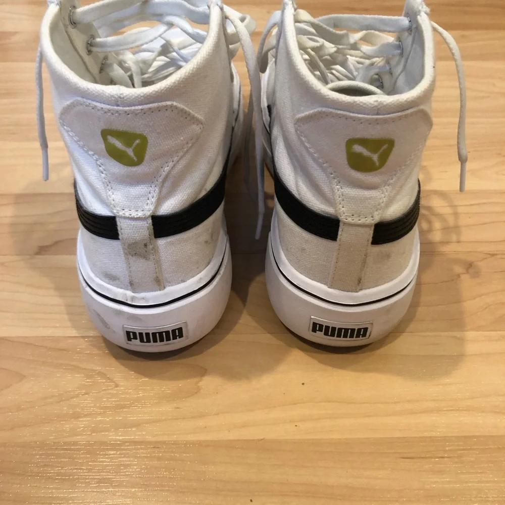 Puma Canvas High Top Sneakers - Picture 3 of 7